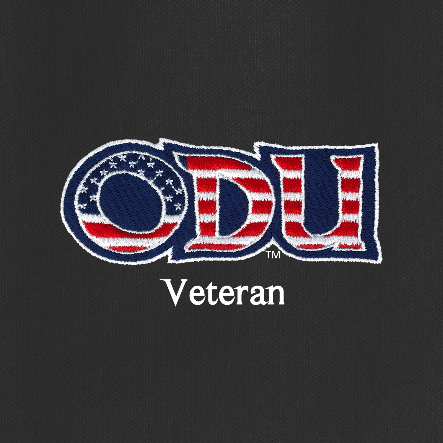 Old Dominion University, ODU - Veteran, Port Authority® Dry Zone® UV Micro-Mesh Polo Shirt - Black