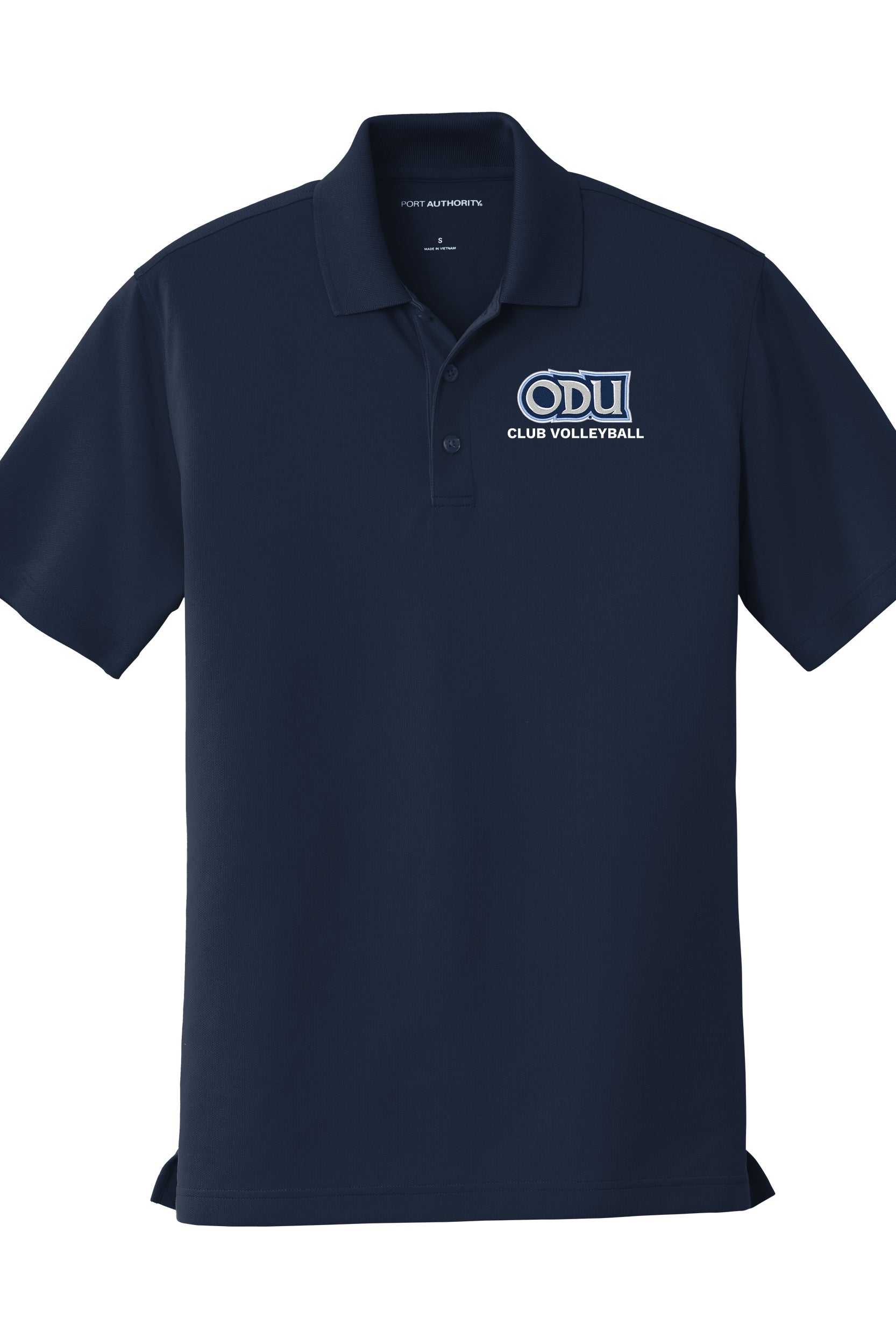 Old Dominion University, Club Sports - Volleyball, Port Authority® Dry Zone® UV Micro-Mesh Polo Shirt - Navy