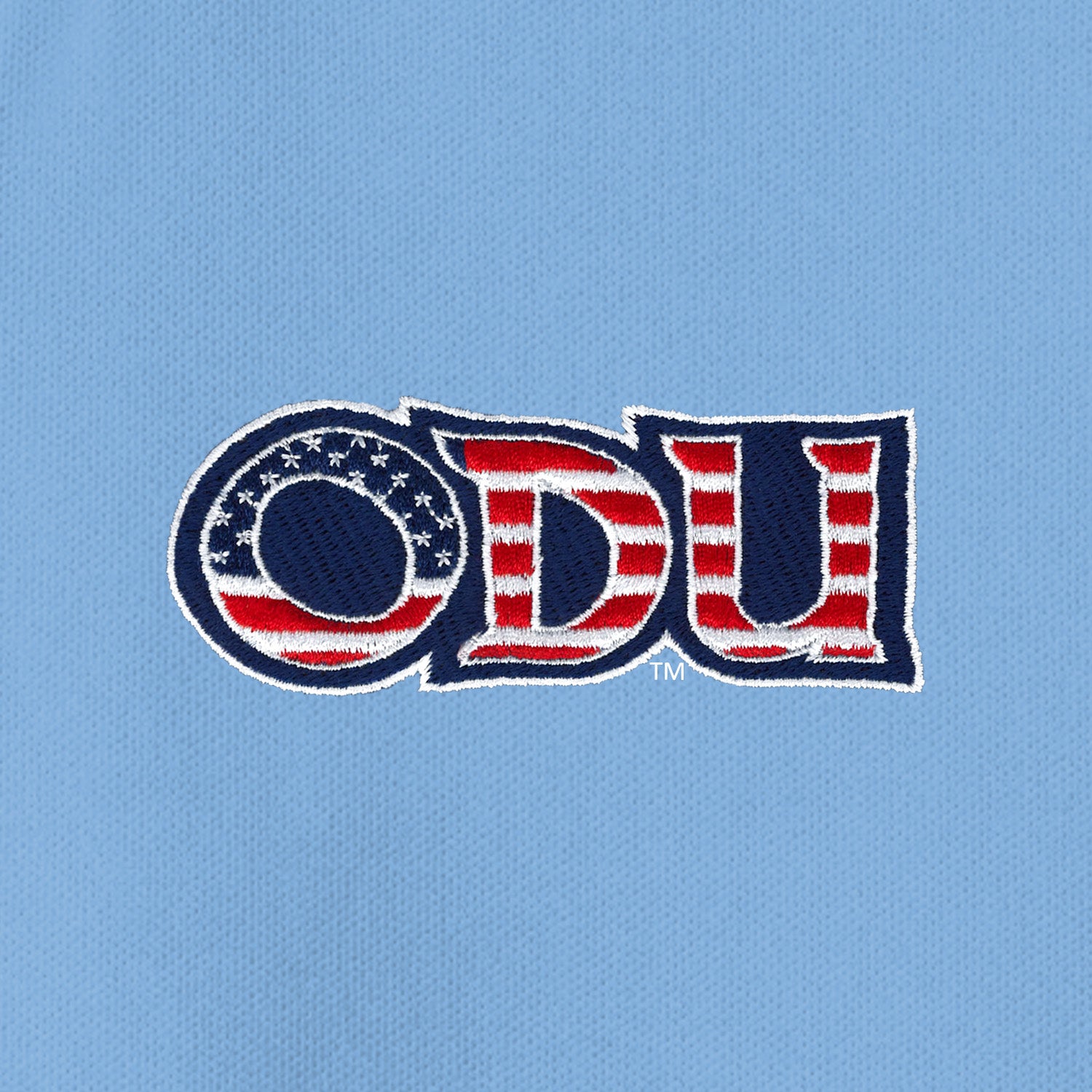 Old Dominion University, ODU Military - Logo, Port Authority® Dry Zone® UV Micro-Mesh Polo Shirt - Carolina Blue