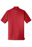 American Flag, Dry Zone® UV Micro-Mesh Tipped Polo - Red