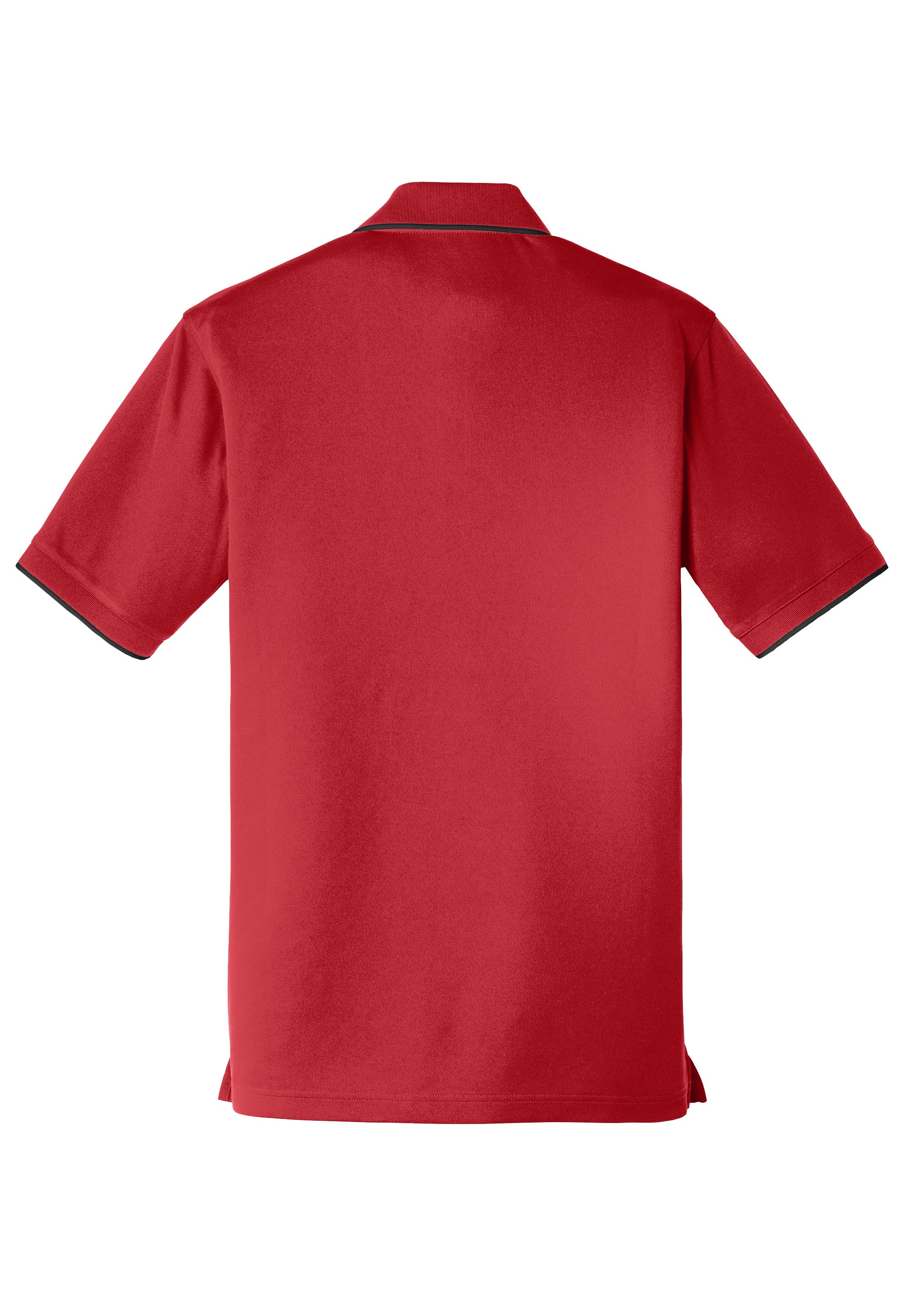 American Flag, Dry Zone® UV Micro-Mesh Tipped Polo - Red