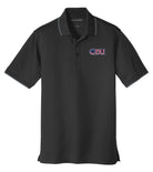 Old Dominion University, ODU Military - Military Logo, UV Micro-Mesh Tipped Polo - Black