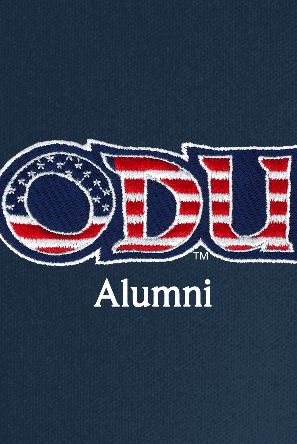 Old Dominion University, ODU Military - Alumni, UV Micro-Mesh Tipped Polo - Navy