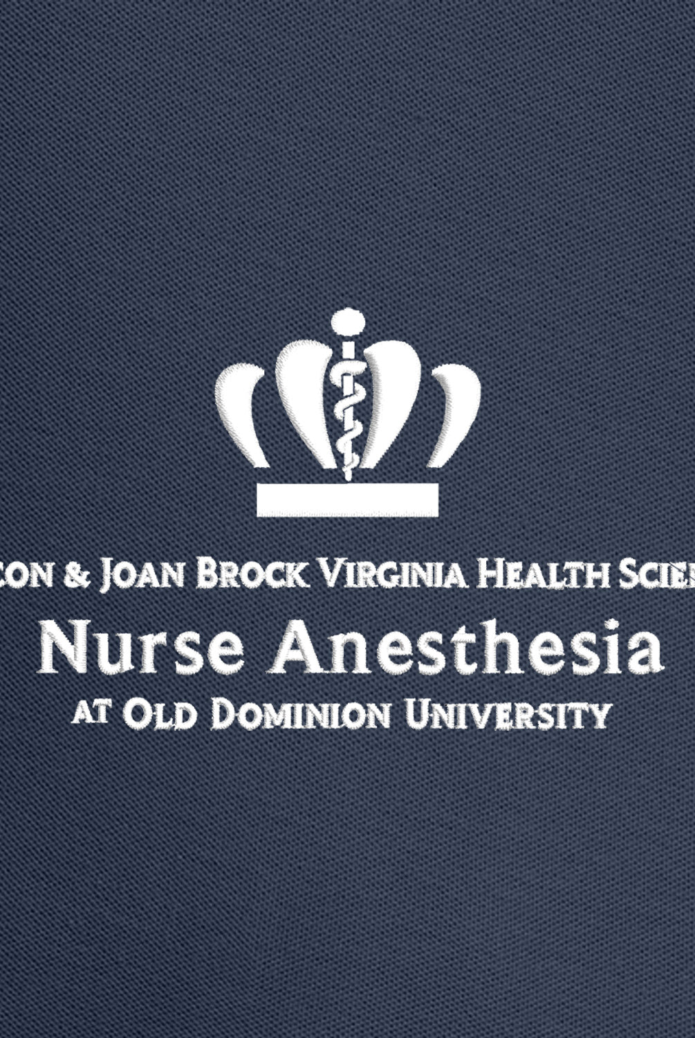 Old Dominion University, Nurse Anesthesia, Women's Core Classic Pique Polo - Navy
