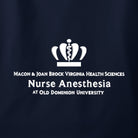 Old Dominion University, Nurse Anesthesia, Women's 3/4-Sleeve Easy Care Shirt - Navy