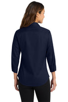 Old Dominion University, Nurse Anesthesia, Women's 3/4-Sleeve Easy Care Shirt - Navy