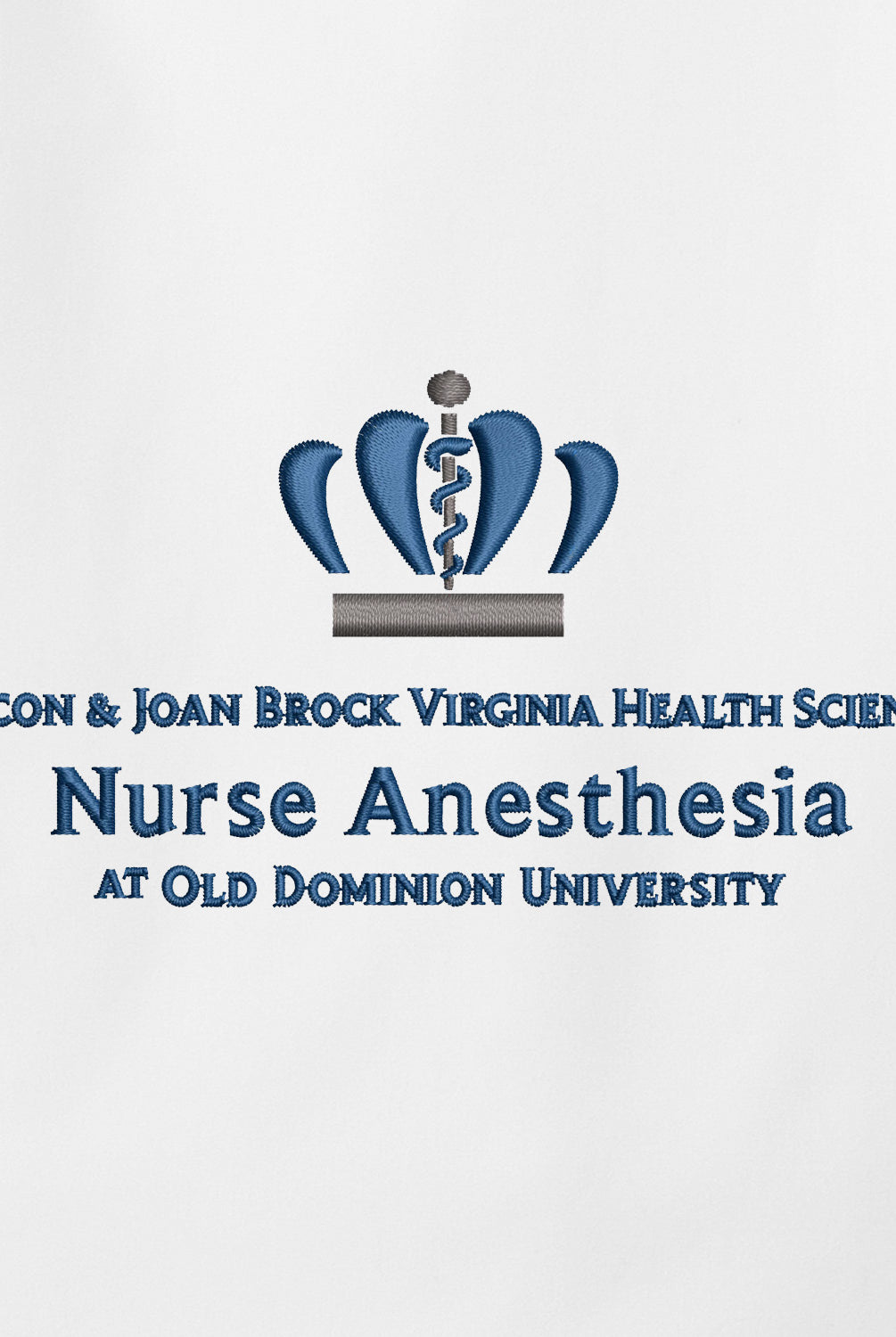 Old Dominion University, Nurse Anesthesia, Women's 3/4-Sleeve Easy Care Shirt - White