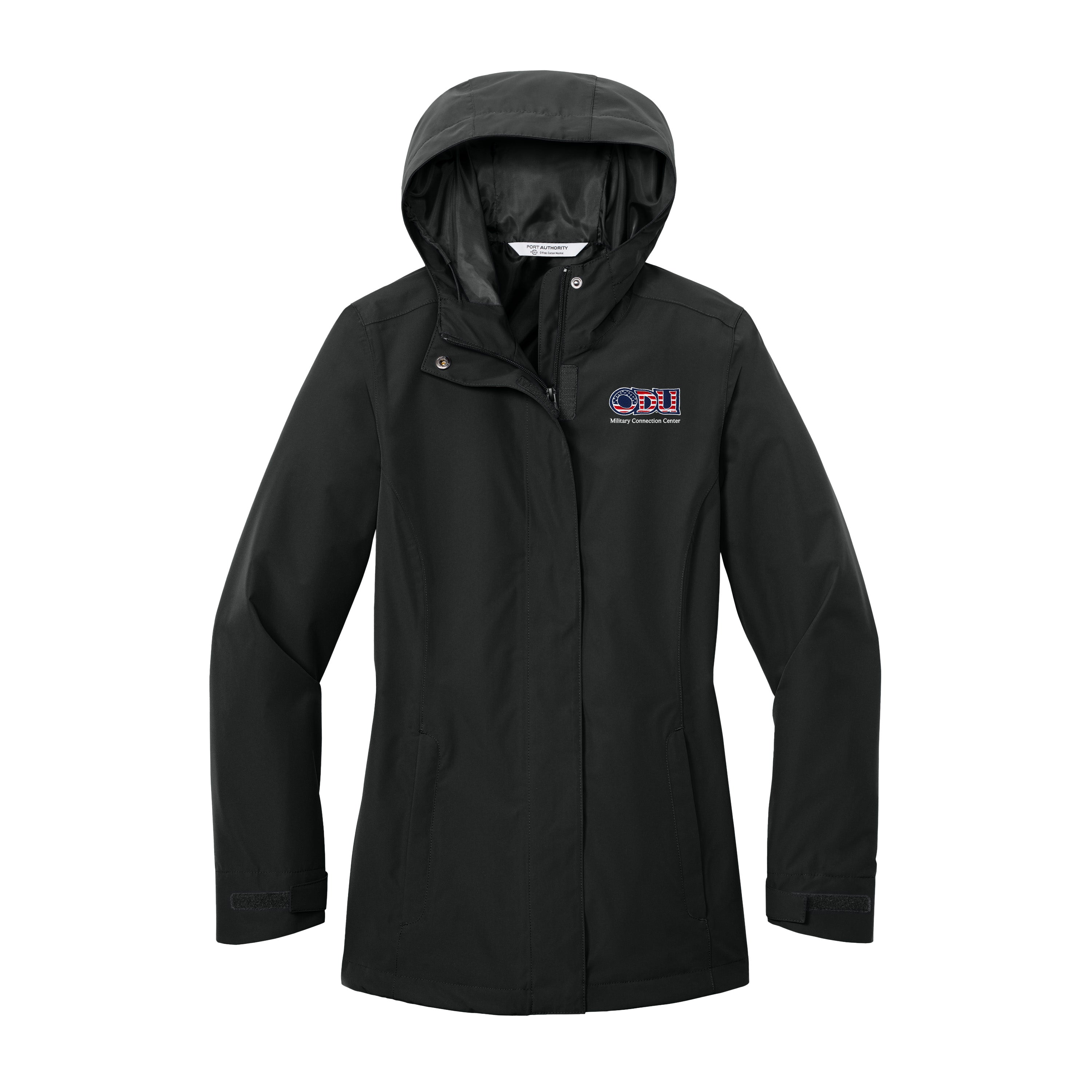 Old Dominion University, ODU Military - Military Connection Center, Women’s C-FREE® Rain Jacket - Black