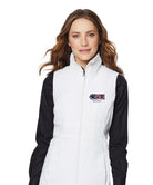 Old Dominion University, ODU Military - Navy ROTC, Women's Collective Insulated Vest - White