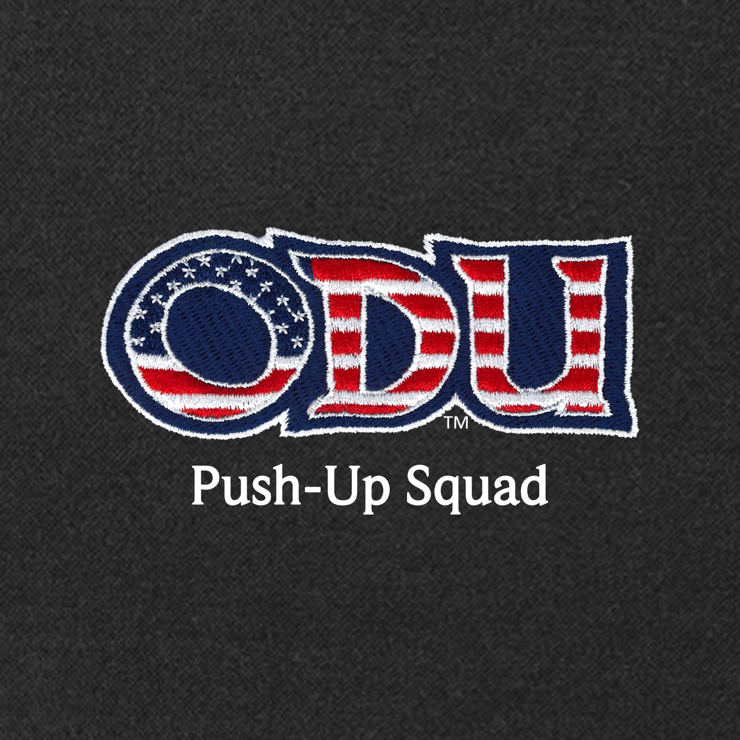 Old Dominion University, ODU Military - Push-Up Squad, Collective Smooth Fleece Vest - Black