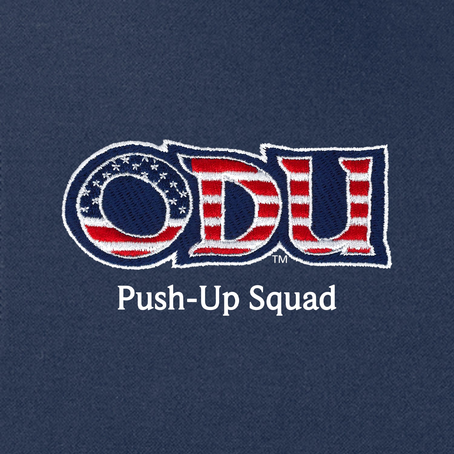 Old Dominion University, ODU Military - Push-Up Squad, Collective Smooth Fleece Vest - Navy