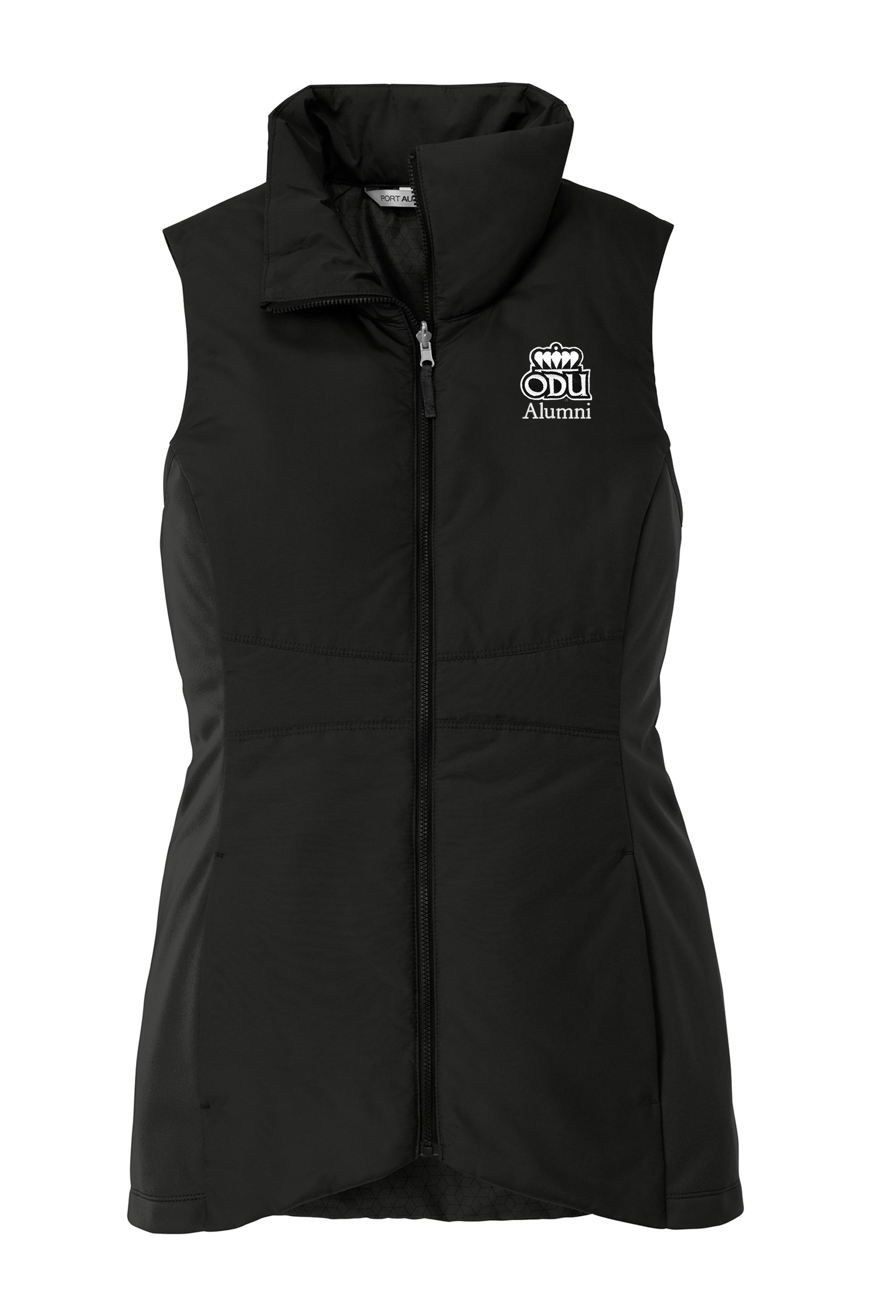 Official, Old Dominion University, Alumni, Women's Collective Insulated Vest - Black