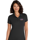 Old Dominion University, ODU Military - Army ROTC, Women's UV Micro-Mesh Polo -Black