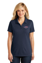 Old Dominion University, ODU - Veteran, Port Authority® Ladies Dry Zone® UV Micro-Mesh Polo Shirt - Navy