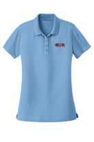 Old Dominion University, ODU Military - Logo, Port Authority® Ladies Dry Zone® UV Micro-Mesh Polo Shirt - Carolina Blue