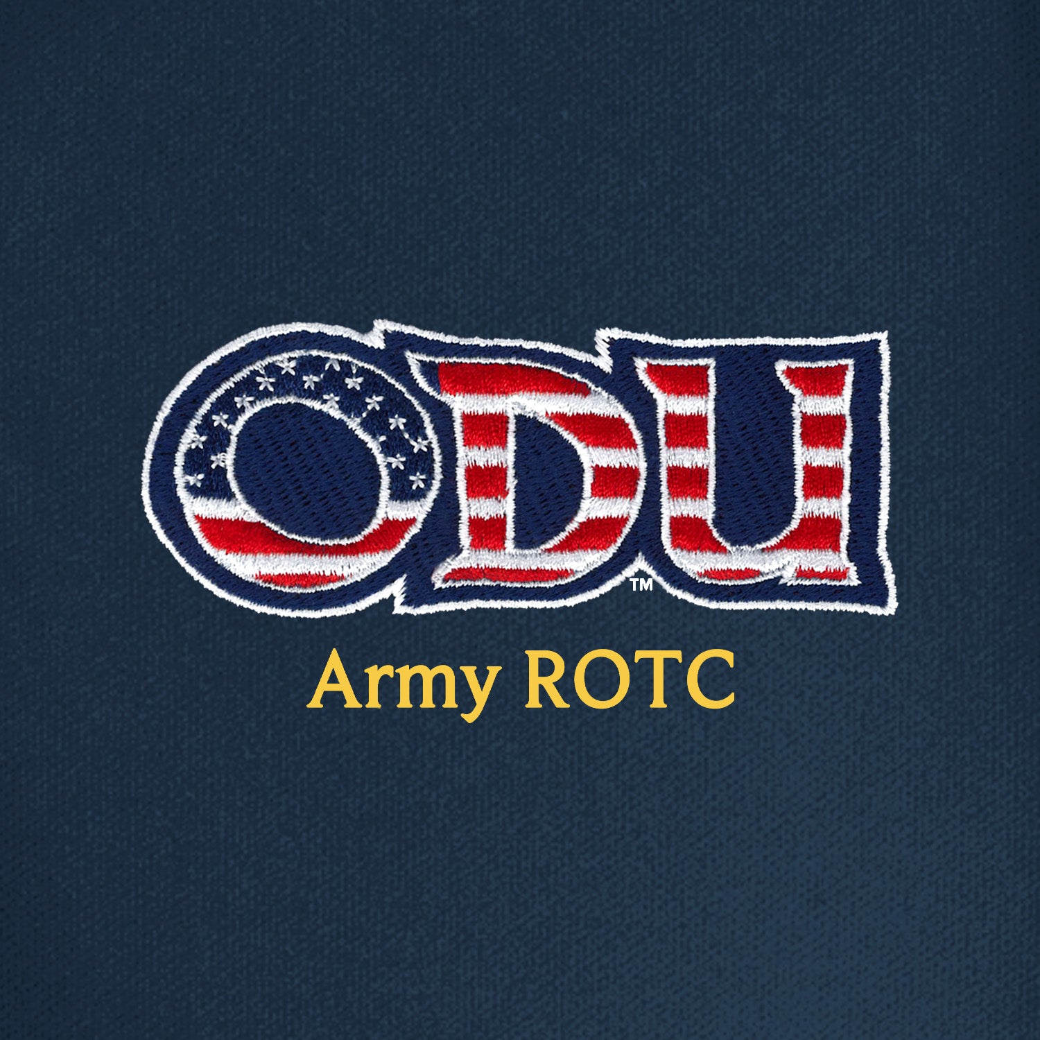Old Dominion University, ODU Military - Army ROTC, Women's UV Micro-Mesh Tipped Polo -Navy