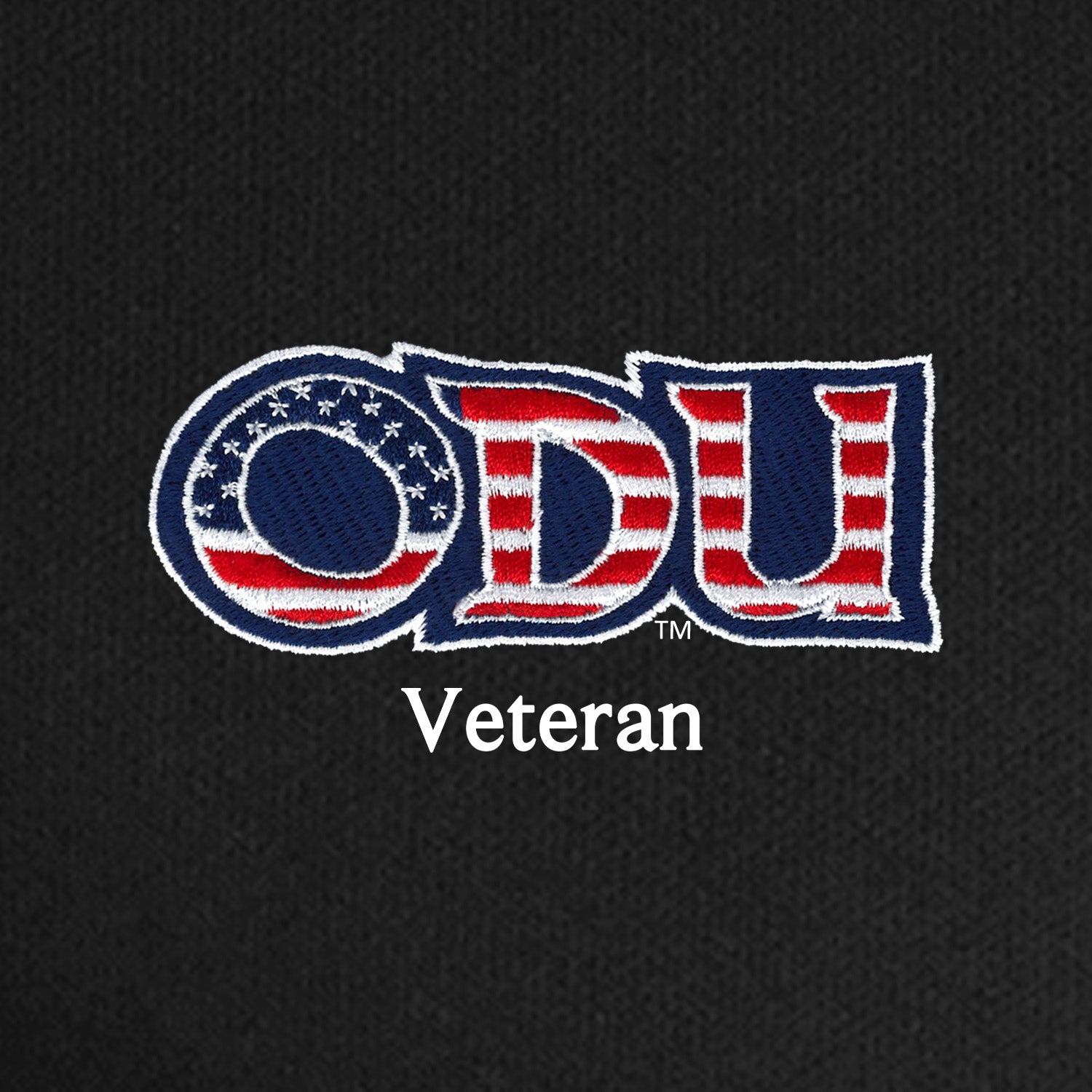 Old Dominion University, ODU Military - Veteran, Women's UV Micro-Mesh Tipped Polo - Black