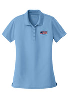 Old Dominion University, ODU Military - Alumni, Women's UV Micro-Mesh Polo - Carolina Blue