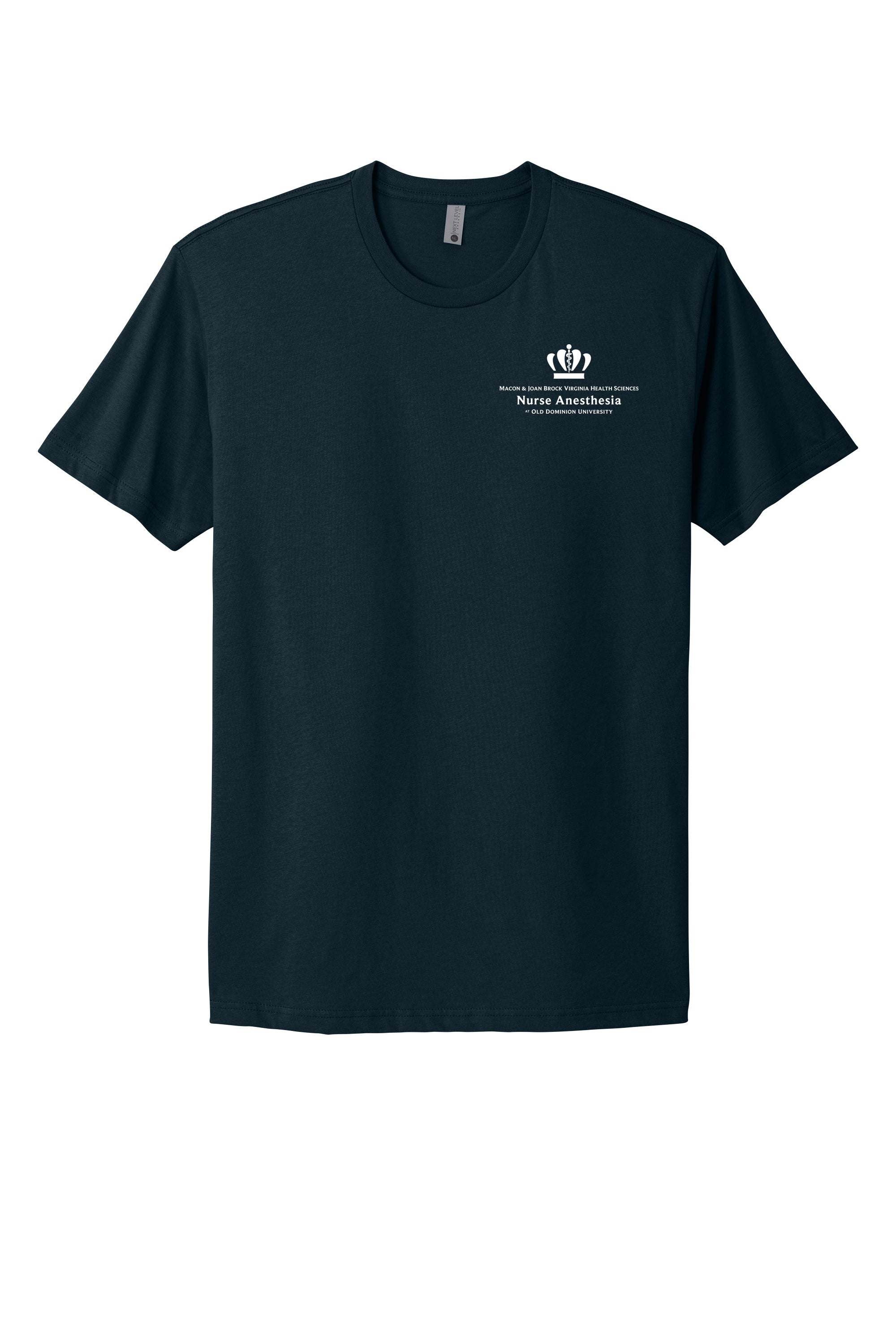 Old Dominion University, Nurse Anesthesia, Next Level Apparel® Unisex Cotton Tee - Midnight Navy