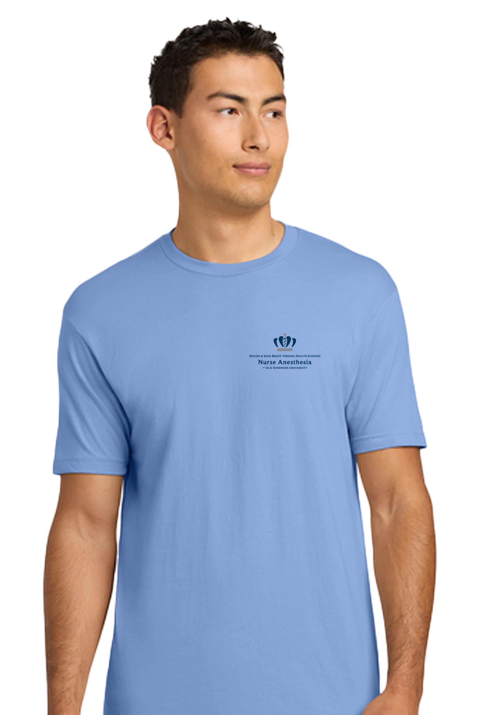 Old Dominion University, Nurse Anesthesia, Next Level Apparel® Unisex Cotton Tee - Peri Blue