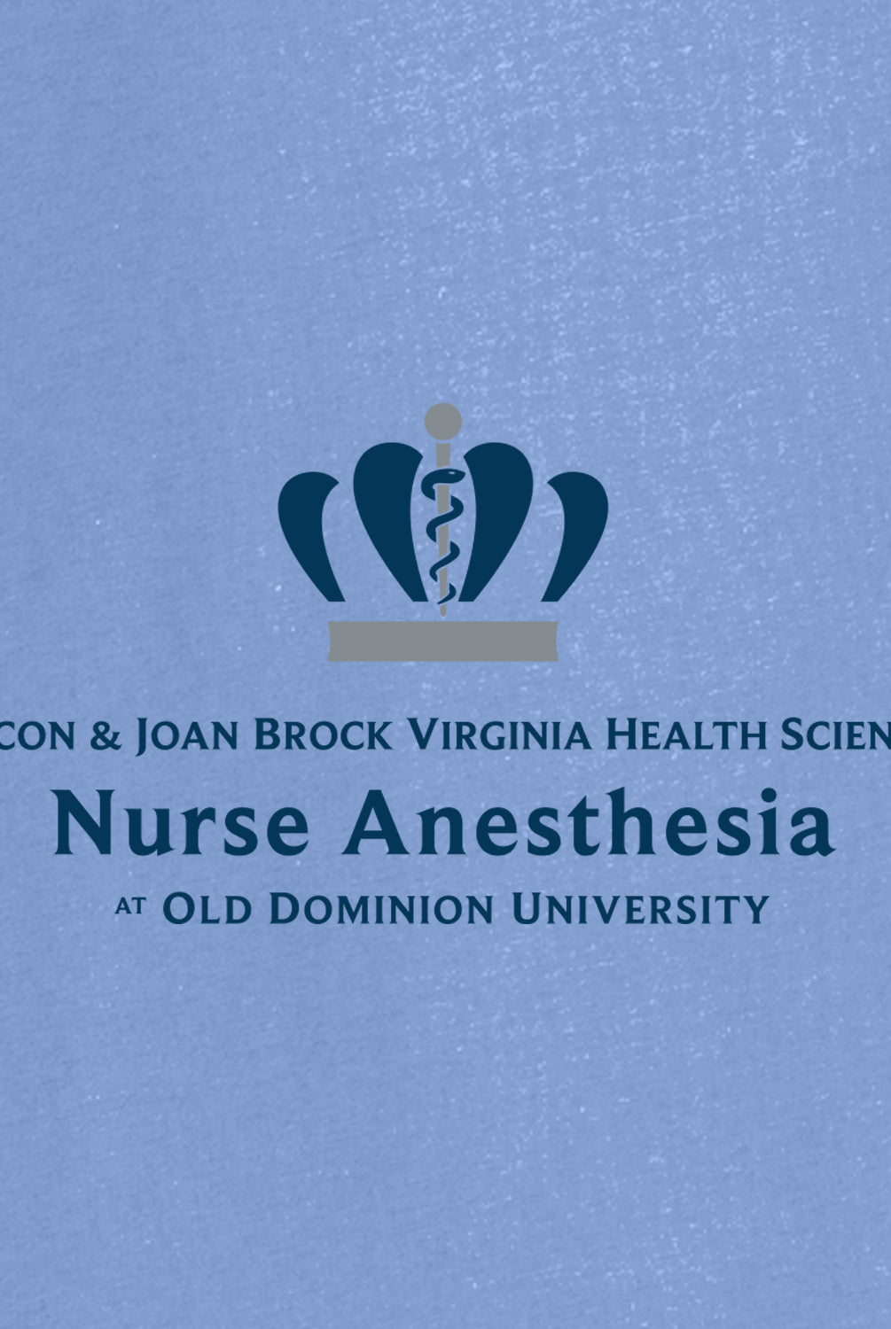 Old Dominion University, Nurse Anesthesia, Next Level Apparel® Unisex Cotton Tee - Peri Blue