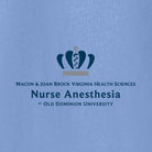 Old Dominion University, Nurse Anesthesia, Next Level Apparel® Unisex Cotton Tee - Peri Blue