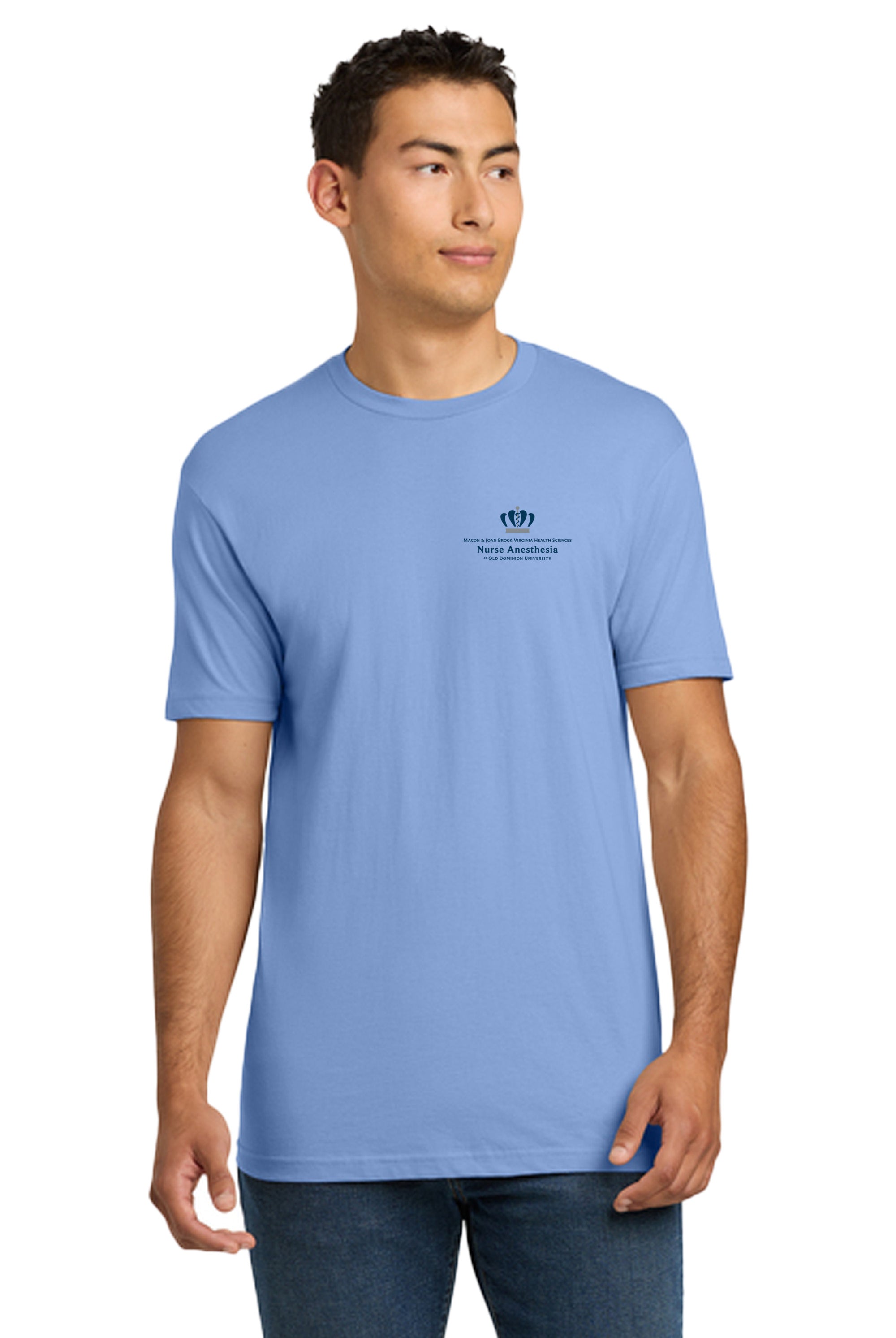 Old Dominion University, Nurse Anesthesia, Next Level Apparel® Unisex Cotton Tee - Peri Blue