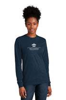 Old Dominion University, Full Logo, Nurse Anesthesia, Next Level Apparel® Unisex CVC Long Sleeve Tee - Navy