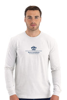 Old Dominion University, Full Logo, Nurse Anesthesia, Next Level Apparel® Unisex CVC Long Sleeve Tee - White