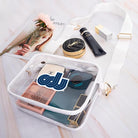 Old Dominion University, ODU Vintage Logo10, Crossbody Clear Bag for Concerts with Adjustable Strap