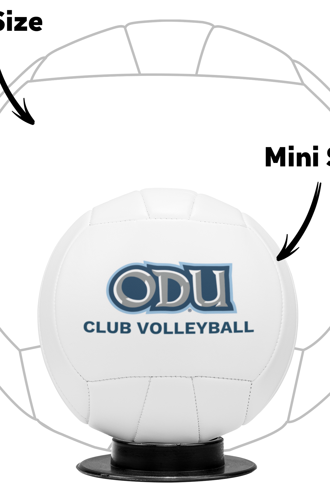 Old Dominion University, Club Sports - Volleyball, Volleyball: Mini Size