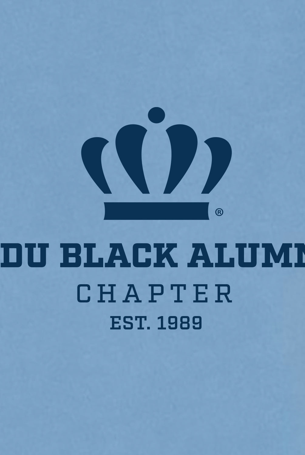 Old Dominion University, Black Alumni Chapter, #01, Independent Trading Unisex Pigment Dye Pullover- Pigment Light Blue