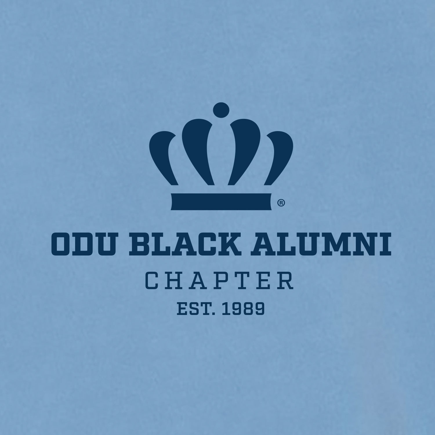 Old Dominion University, Black Alumni Chapter, #01, Independent Trading Unisex Pigment Dye Pullover- Pigment Light Blue