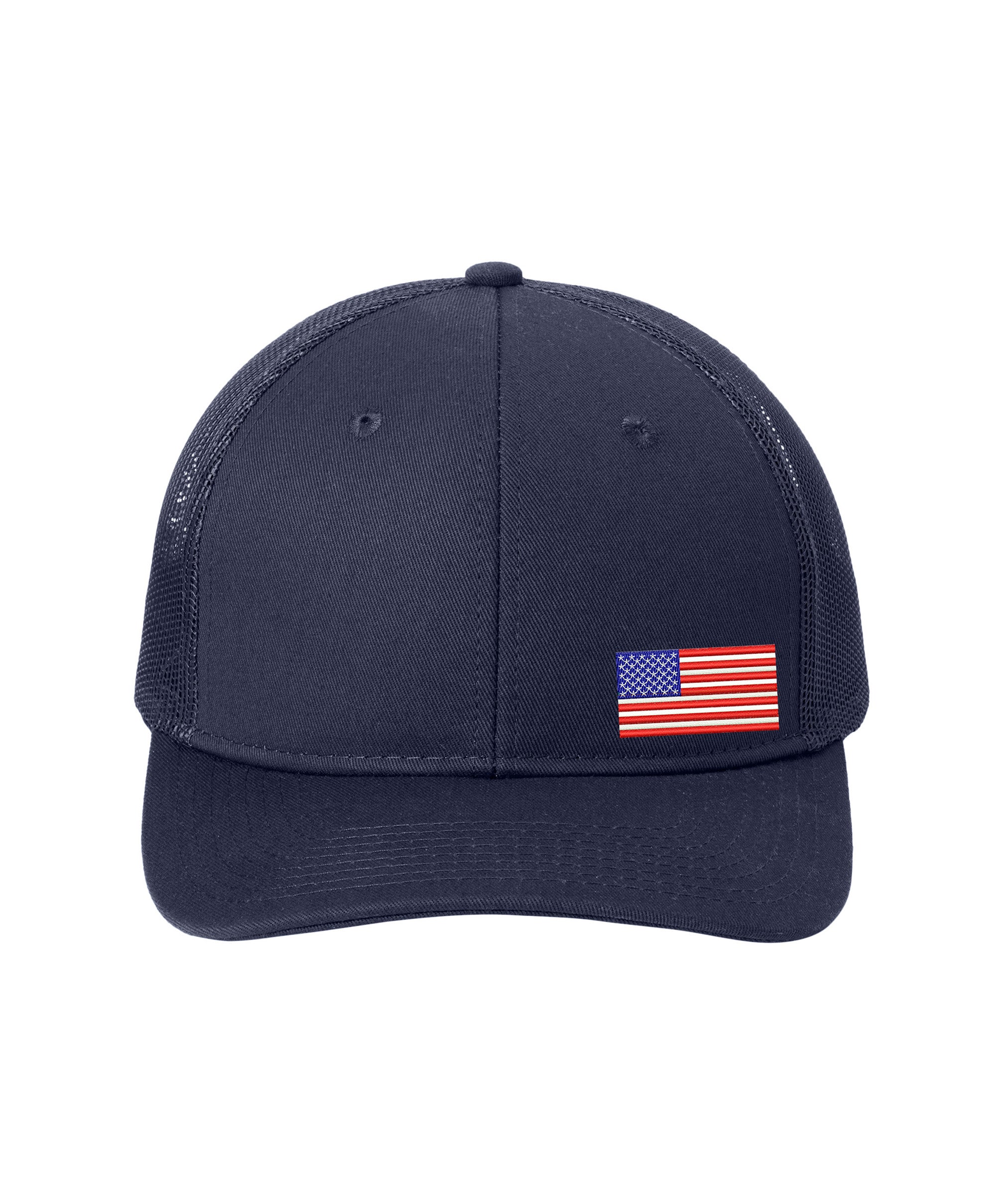 U.S. Port Authority® Snapback Trucker Cap - Navy
