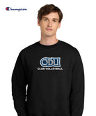 Old Dominion University, Club Sports - Volleyball, Champion® Powerblend® Crewneck Sweatshirt - Black