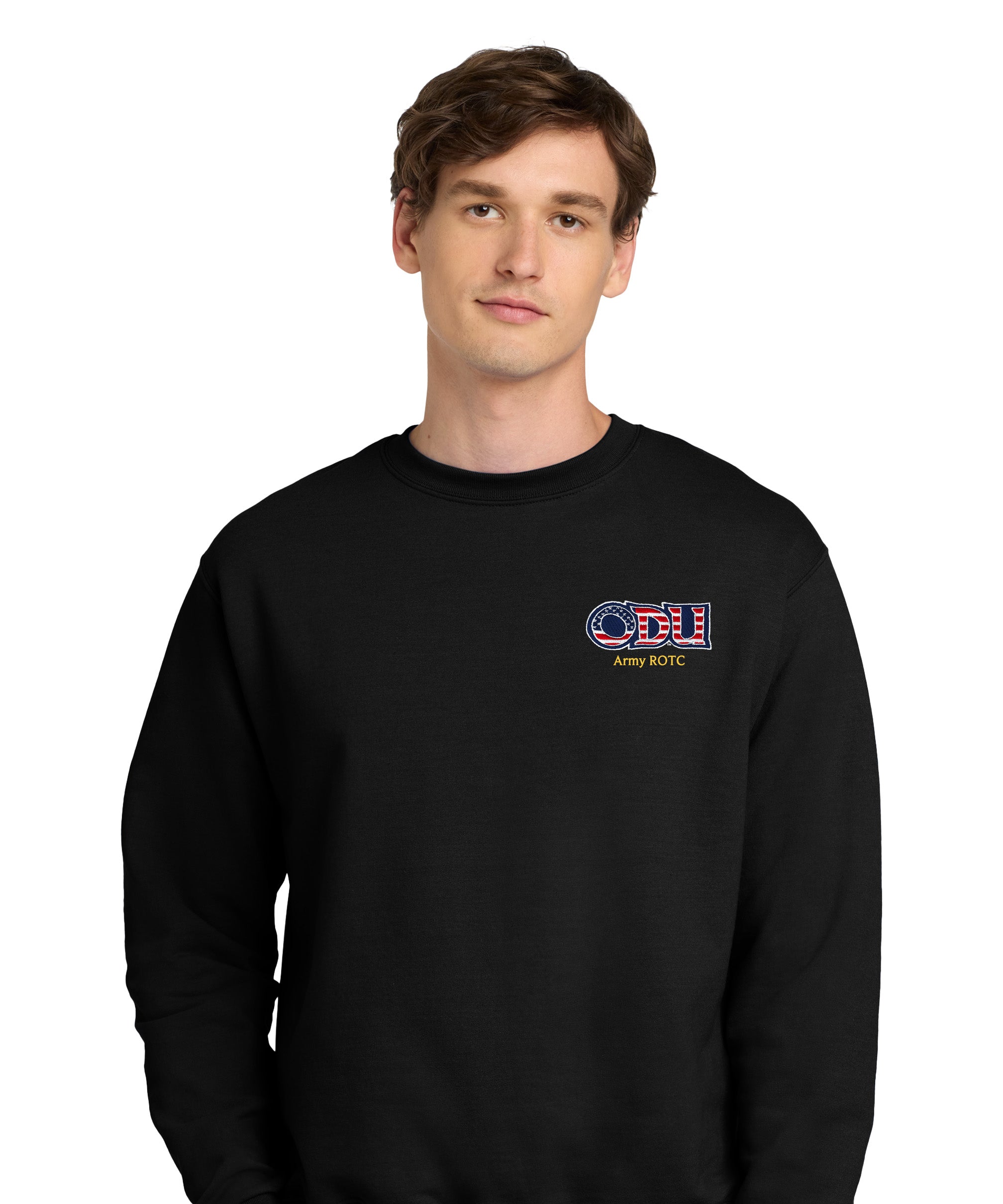 Old Dominion University, ODU Military - Army ROTC, Champion® Powerblend® Crewneck Sweatshirt - Black