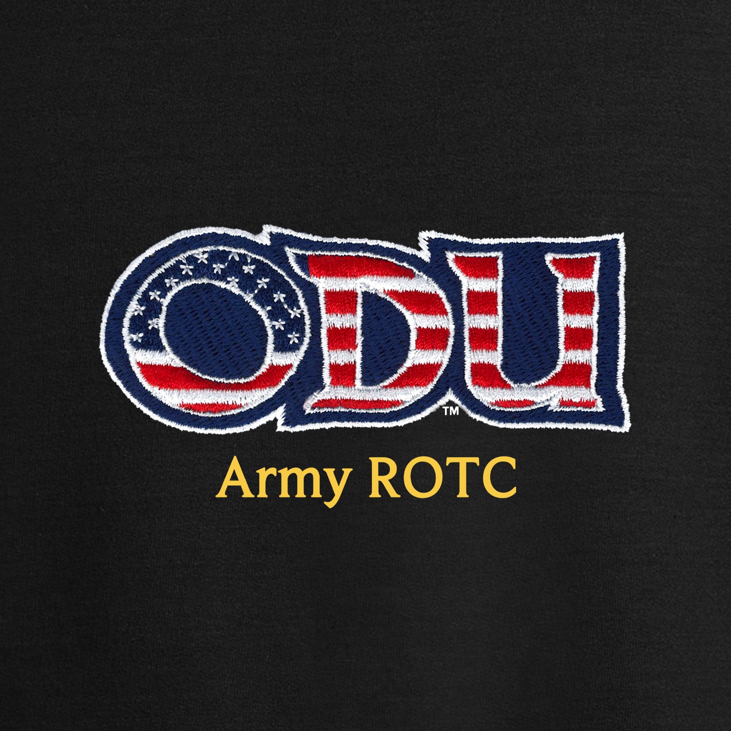 Old Dominion University, ODU Military - Army ROTC, Champion® Powerblend® Crewneck Sweatshirt - Black