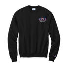 Old Dominion University, ODU Military - Cannon Crew, Champion® Powerblend® Crewneck Sweatshirt - Black