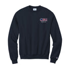 Old Dominion University, ODU Military - Cannon Crew, Champion® Powerblend® Crewneck Sweatshirt - Navy