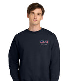Old Dominion University, ODU Military - Push-Up Squad, Champion® Powerblend® Crewneck Sweatshirt - Navy