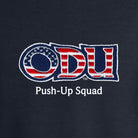 Old Dominion University, ODU Military - Push-Up Squad, Champion® Powerblend® Crewneck Sweatshirt - Navy