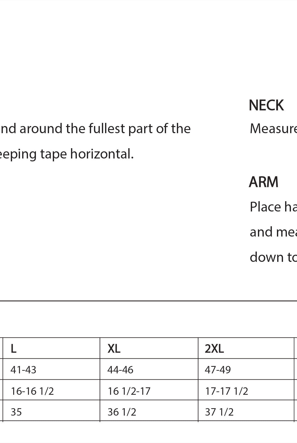 Old Dominion University, Nurse Anesthesia, Port Authority® Long Sleeve Easy Care Shirt - Size Chart
