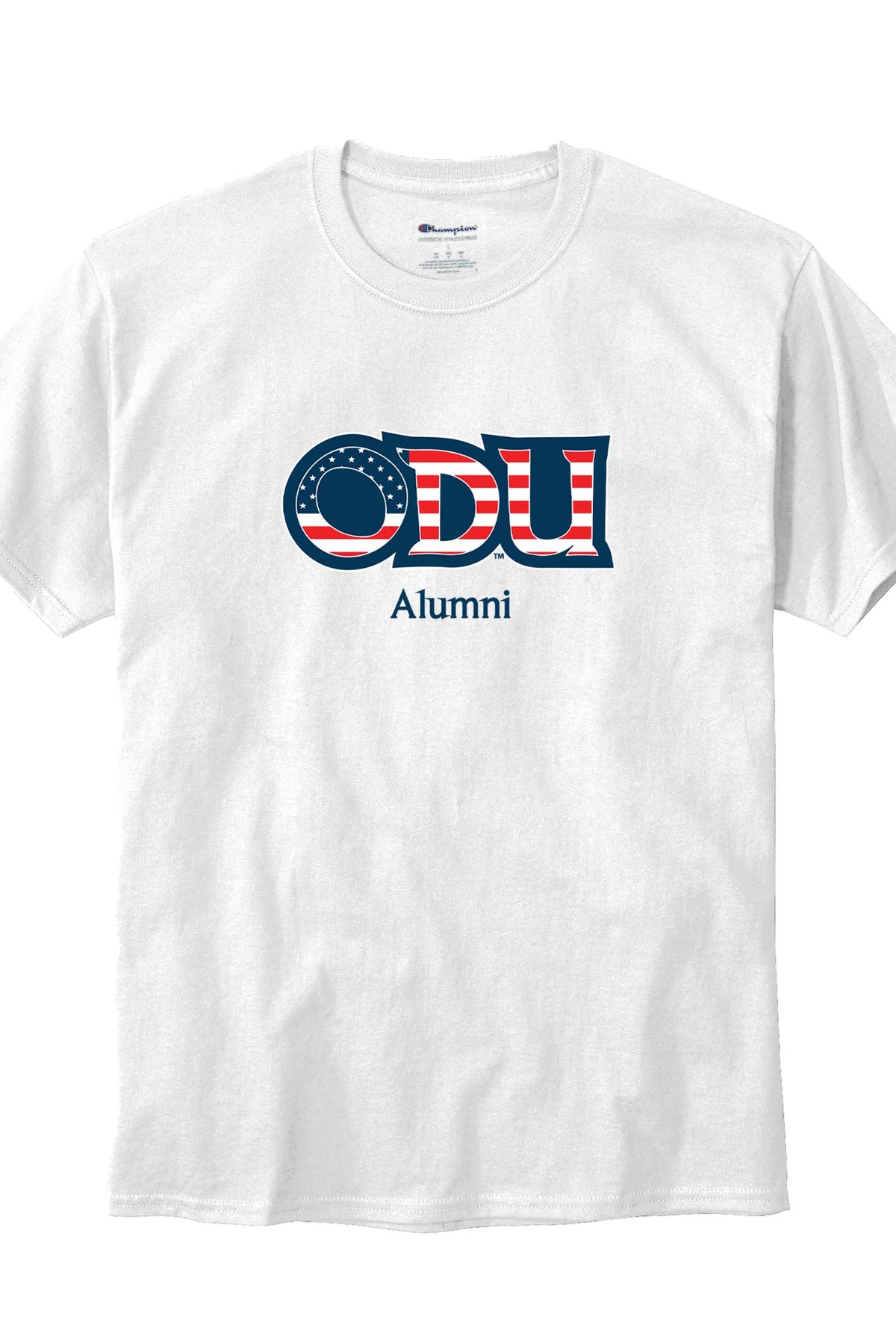 Old Dominion University, ODU Military - Alumni, Champion ® Heritage 6-Oz. Jersey T-Shirt - White