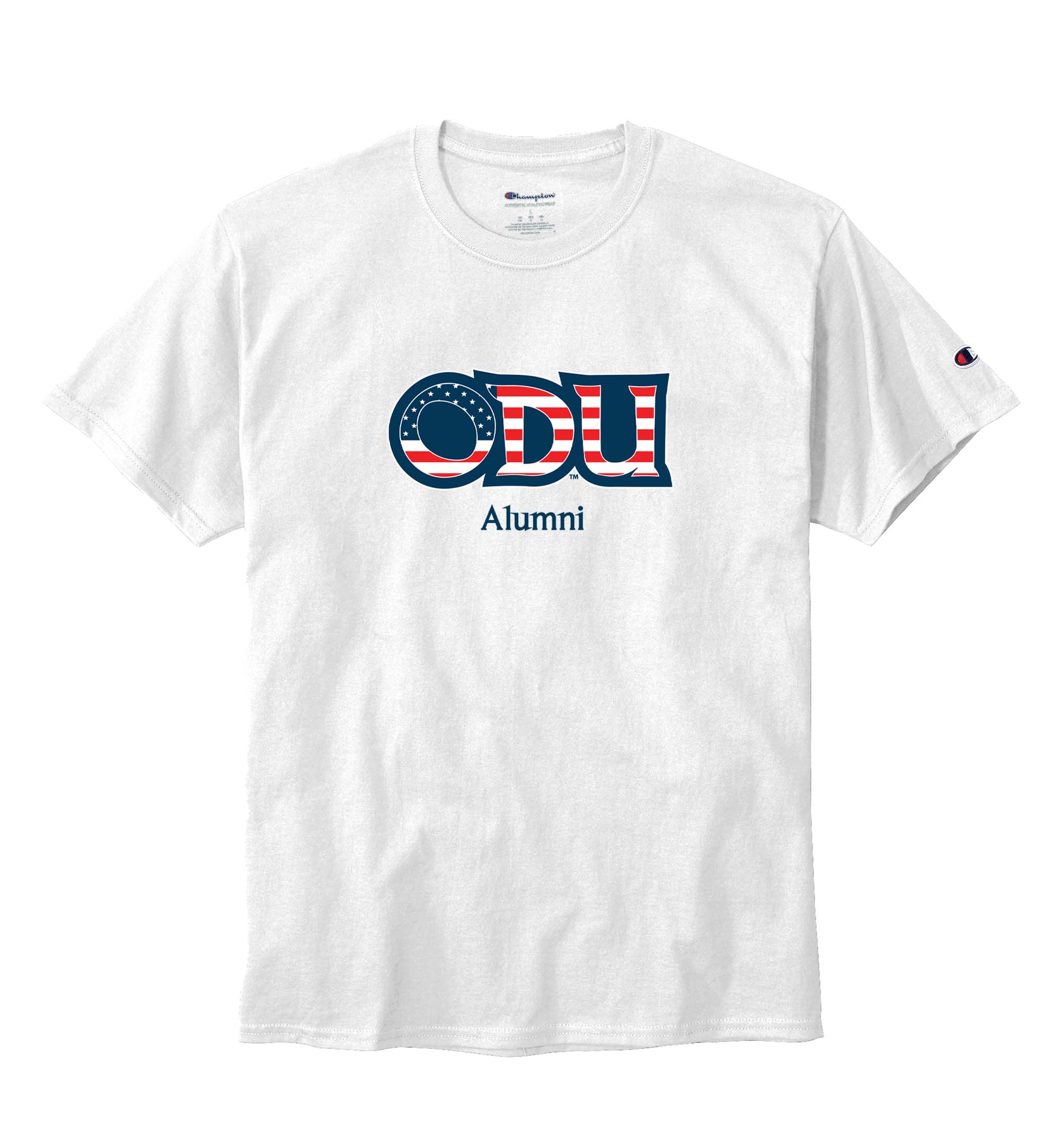 Old Dominion University, ODU Military - Alumni, Champion ® Heritage 6-Oz. Jersey T-Shirt - White