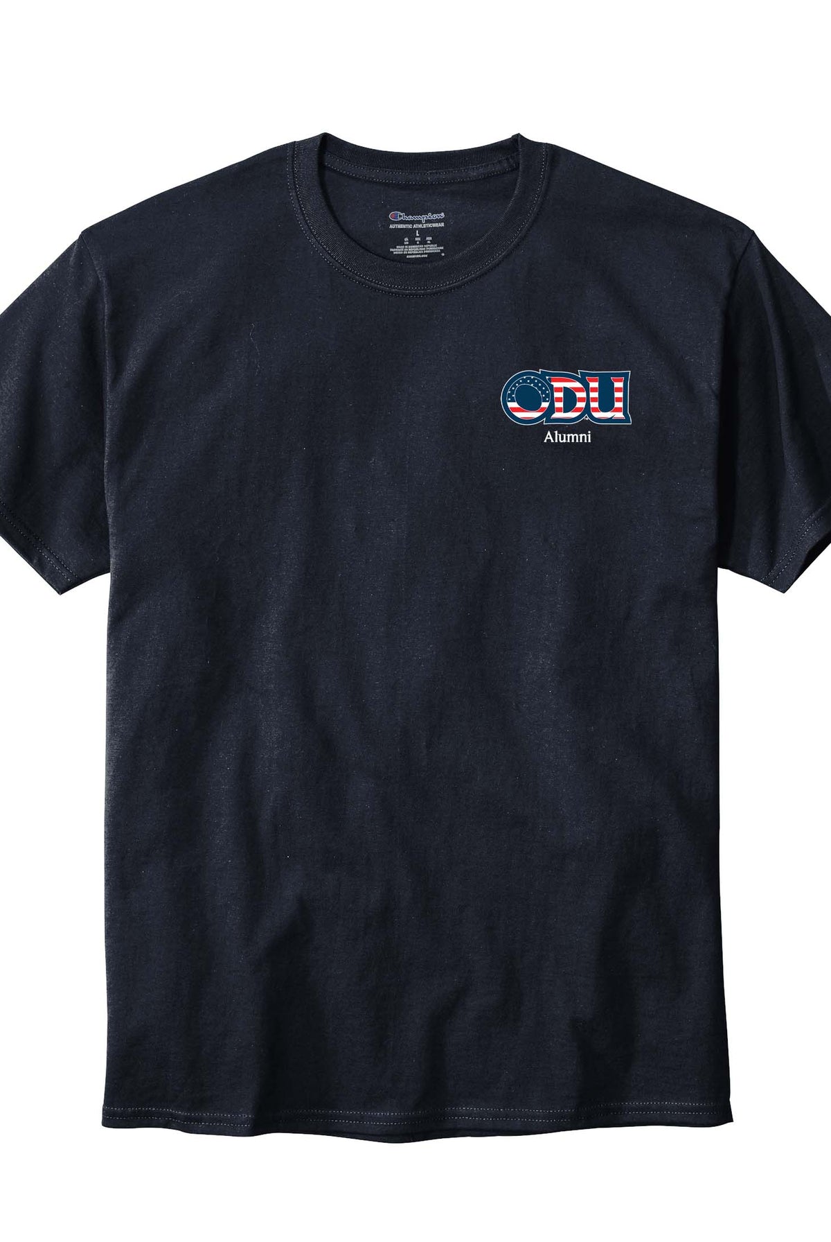 Old Dominion University, ODU Military - Alumni, Champion ® Heritage 6-Oz. Jersey T-Shirt - Navy