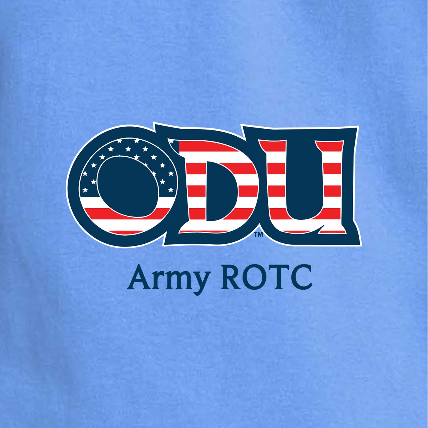 Old Dominion University, ODU Military - Army ROTC, Champion ® Heritage 6-Oz. Jersey T-Shirt - Carolina Blue