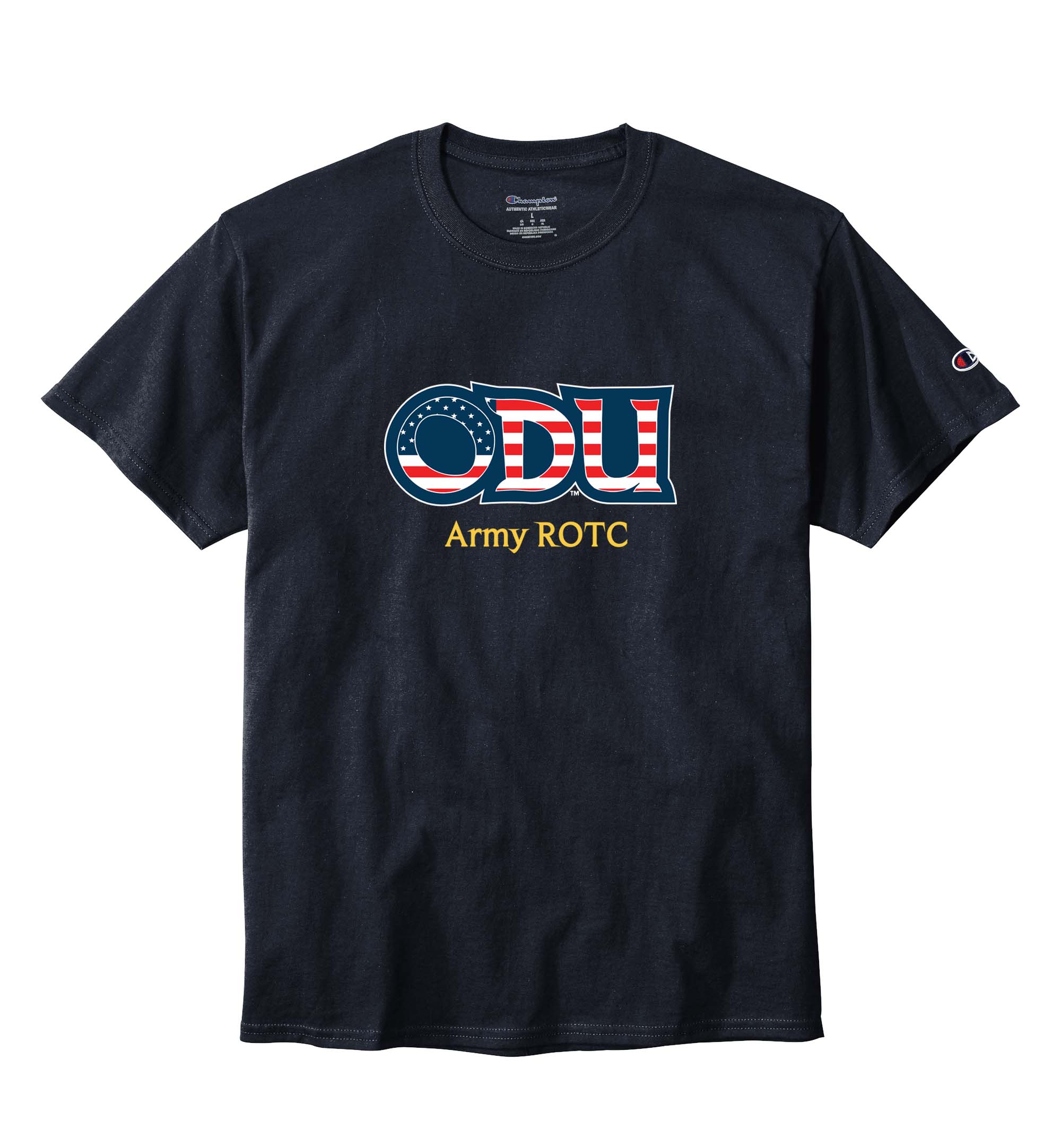 Old Dominion University, ODU Military - Army ROTC, Champion ® Heritage 6-Oz. Jersey T-Shirt - Navy