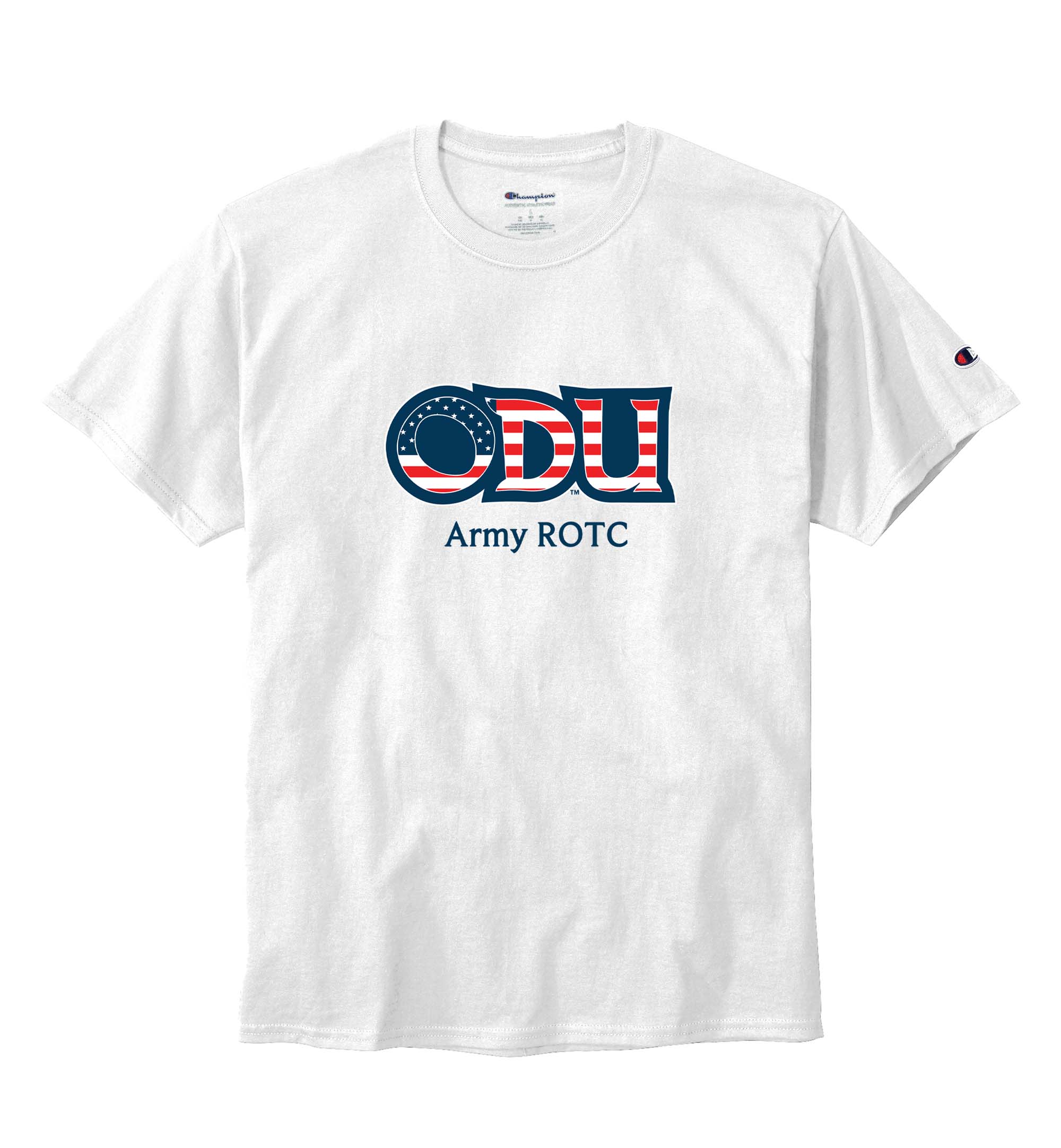 Old Dominion University, ODU Military - Army ROTC, Champion ® Heritage 6-Oz. Jersey T-Shirt - White
