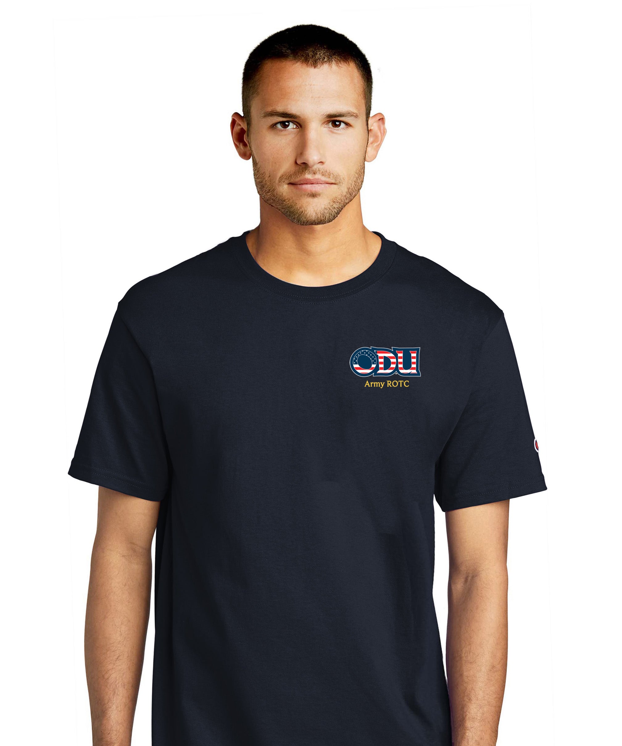 Old Dominion University, ODU Military - Army ROTC, Champion ® Heritage 6-Oz. Jersey T-Shirt - Navy