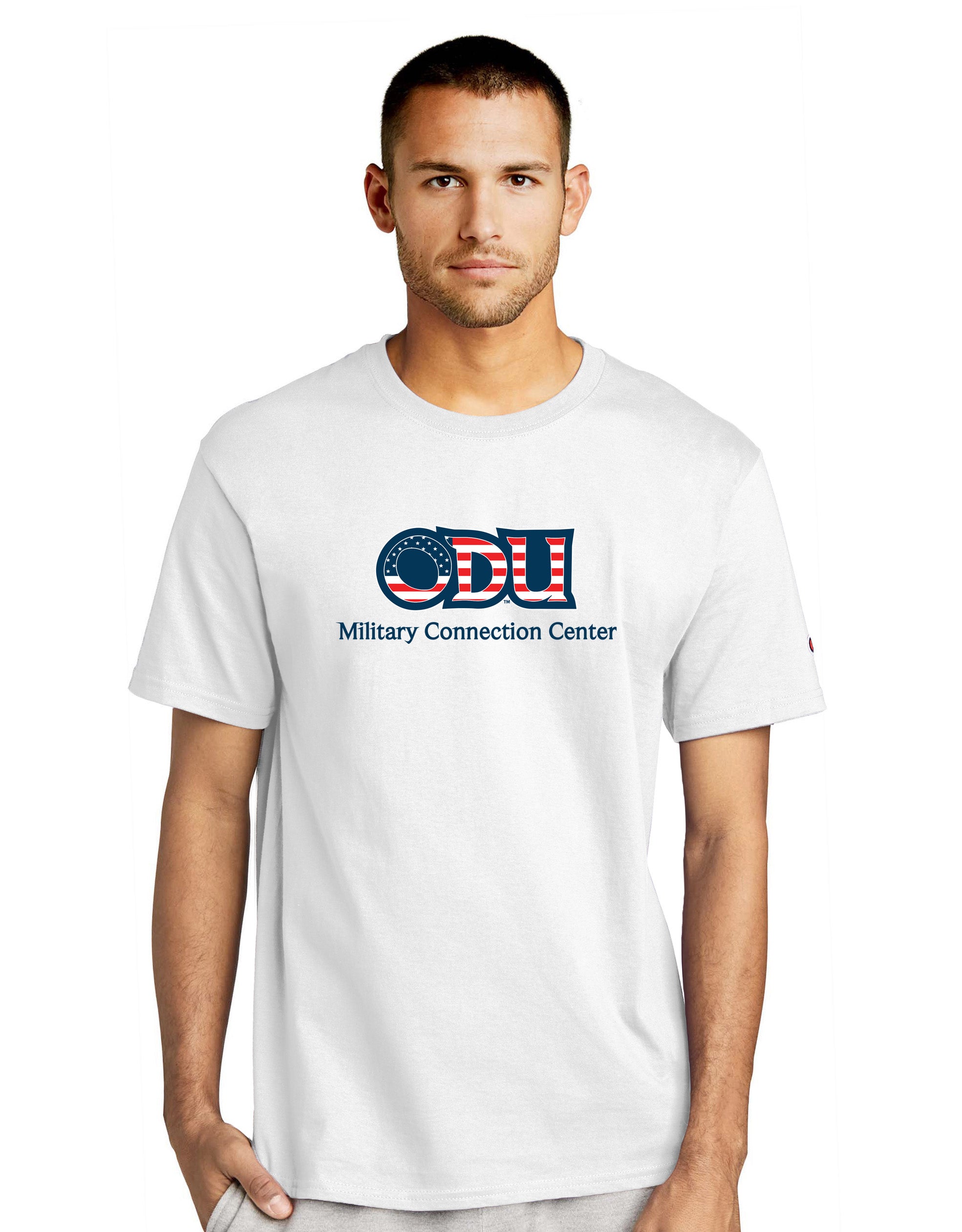 Old Dominion University, ODU Military - Military Connection Center, Champion ® Heritage 6-Oz. Jersey T-Shirt - White